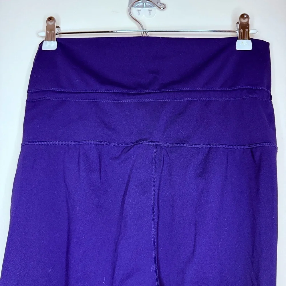 FABLETICS Maj Powerform Periwinkle Blue Fold Down Waist Atheleisure Jogger